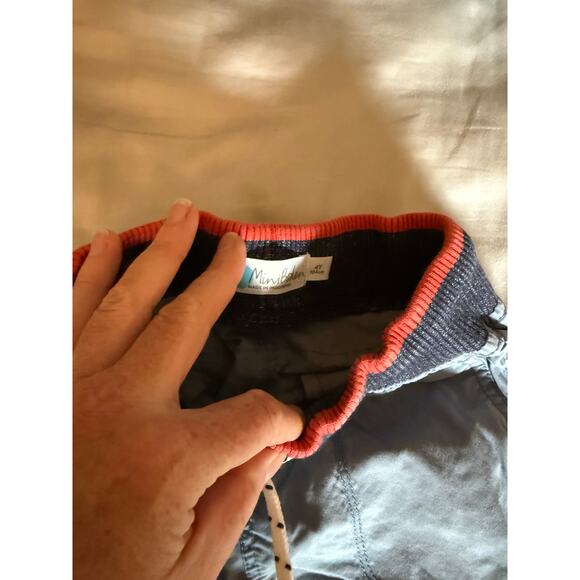 Mini Boden Blue grey zipp off Pants size 4 - Picture 4 of 4